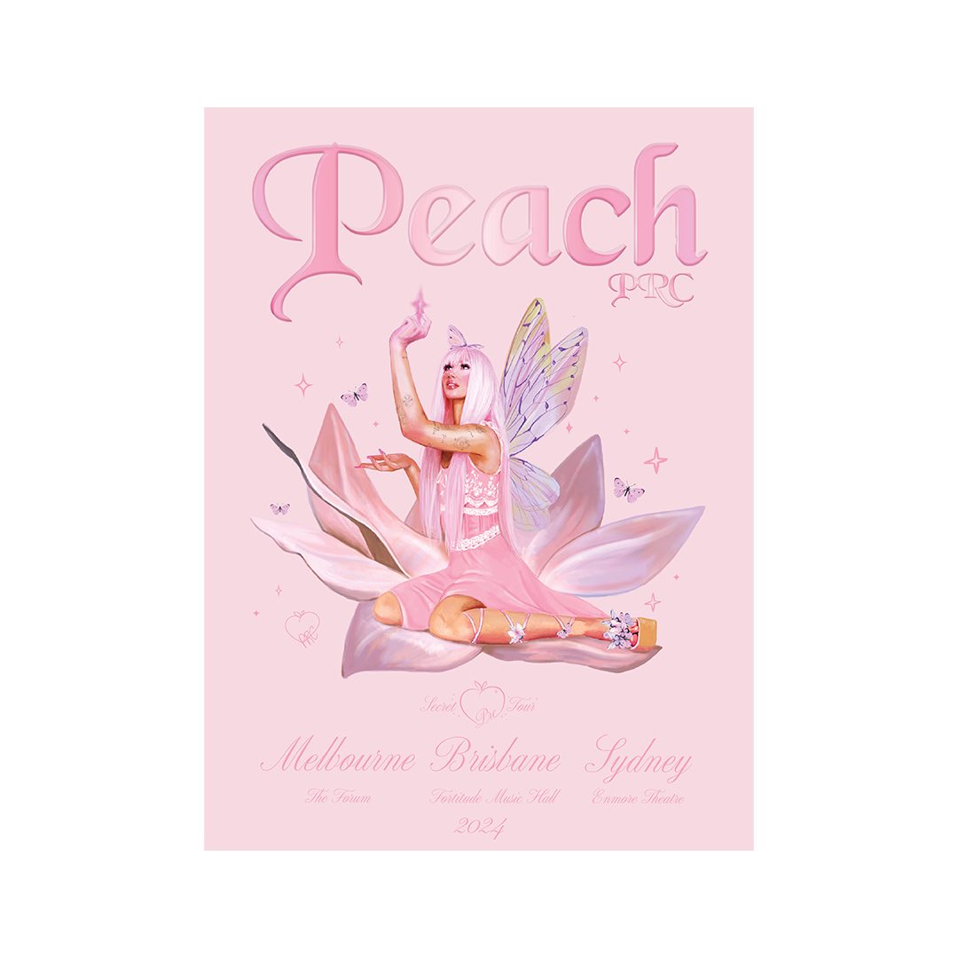 Secret PRC Tour Poster | Peach PRC Official AU Store - Peach PRC ...